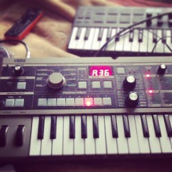 #mystuff #music #stuff #korg #microkorg #analog #synth #augustbeats