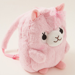pocket-fairy:  Alpacasso fluffy backpack asdfjkl it’s so cute!