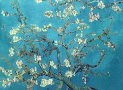 immortart:  Vincent van Gogh, Branches with Almond Blossom, 1880.