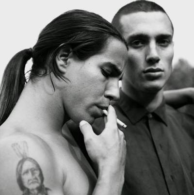 cinema-glow:  Anthony Kiedis & John Frusciante