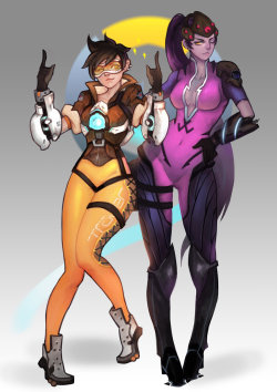 overwatch-arts:    by MICE-KING     ladies~ <3 <3 <3