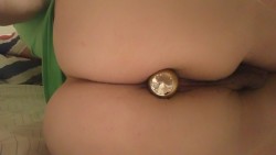 imaslutwife:  Sir asked for one with my jeweled plug…..
