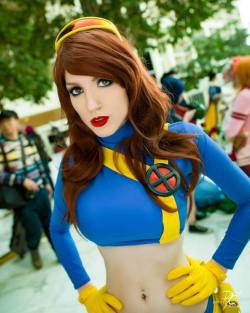 cosplayandgeekstuff:    Kiki Cosplay (USA) as Lady Cyclops.