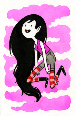 kellyleighmiller:  I drew Marceline while playing around with