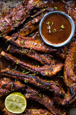 foodffs:  Pressure cooker Korean pork ribs Follow for recipes