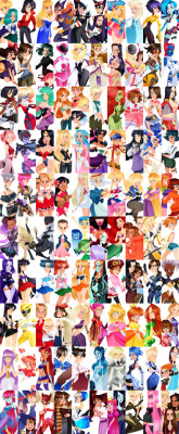 THE FIRST 100 Ladies of my Ladies Project! ONLY 30 more left