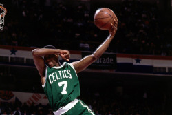 954lgnd:  In 1991, Boston Celtics point guard Dee Brown dabbed