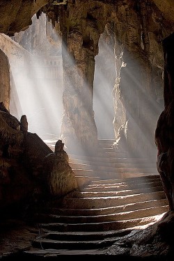 wonderous-world:  Khao Luang Cave temple, Phetchaburi, Thailand