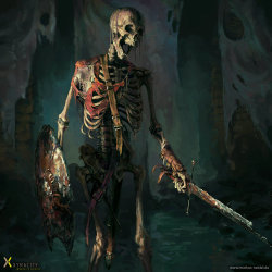 prepare for skeleton war choose thy warrior^  