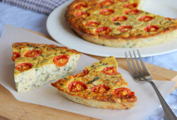 perfectfood:  Tali’s Tomatoes: Crustless Quinoa Quiche on We