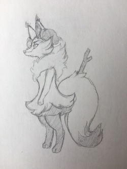 daily-braixen: This is probably kinda blurry because I had to