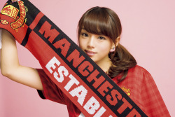 simplylovely2012:  Ai Shinozaki on Soccer Game King magazine,