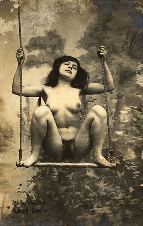 ofgcaro:  thosenaughtyvictorians:  Iâ€™ve been saving these Naked Victorian Women on Swings for a special occasion, and here it is!   Thank you all for following, and delighting with me in the wacky pornography of a strange and bygone age. Hereâ€™s to