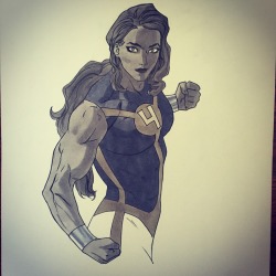 kristaferanka:  ECCC 2015 commissions batch 3  She-Hulk - Moonstone