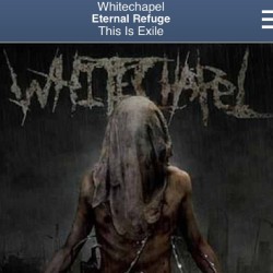Glad I get paid to listen to Whitechapel & do homework in