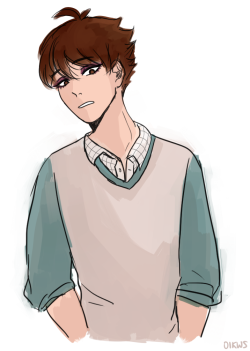 oikws:  oikawa: *feels powerful with makeup on* 