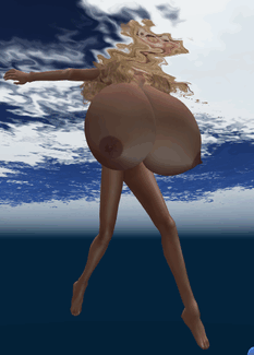 Big Breast Animation Gif #6Llelwyn Swimming - Gifs by Musemintmadness
