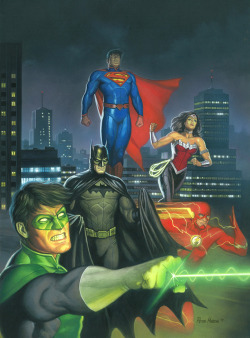 herochan:  The Justice League  Created by Peter Habjan  (via:comicsforever)
