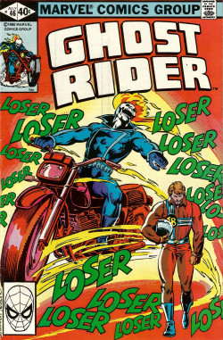 Ghost Rider No. 46 (Marvel Comics, 1980). Cover art by Bob Budiansky. From