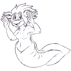 axolotl girl