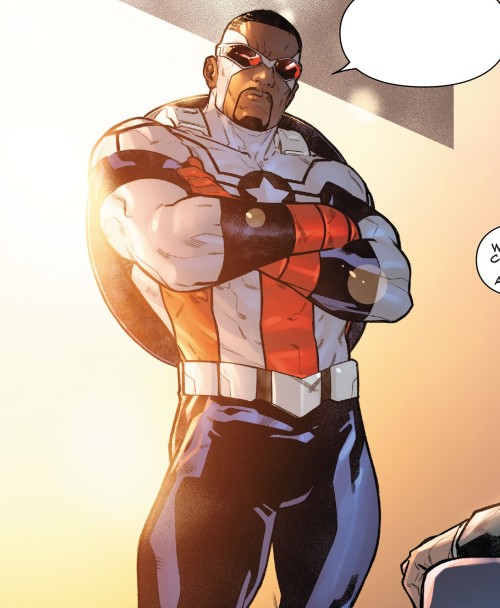 gotham-at-nightfall:  Sam Wilson in Captain America: Symbol of