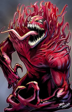 bizarnage: Eddie Brock/Toxin and Mania by glencanlas on DeviantArt