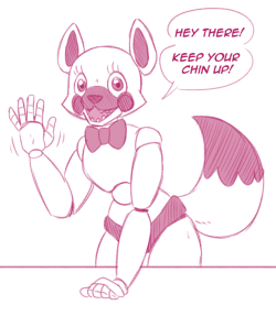 femspring: A collection of the first five or so pictures I ever drew of Mangle/Toy Foxy, all the way back in 2015. Doesn’t even feel like its been 2 years!