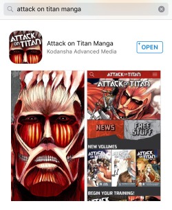 snkmerchandise: News: Official Kodansha English Attack on Titan