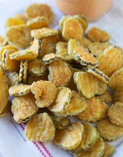 boozybakerr:  Fried Pickles 