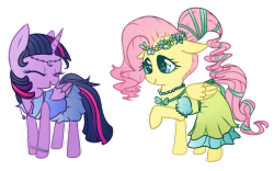 archego-art: dresses for ponies