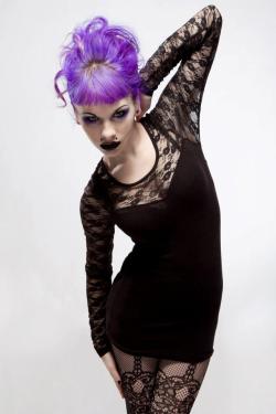 gothicandamazing:    Model, MUAH: Lady Marlene Photo: Chris Epperson