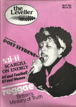  X-Ray Spex: Poly Styrene, The Leveller, March 1978 via 