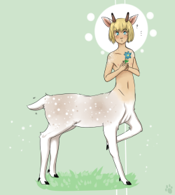 remlit-kitten:  Deer!Eren does not appreciate anyone creepin