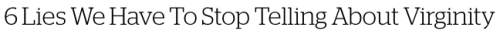 micdotcom:  Americans encourage moral panic and a strange fascination around those who have never even had sex. In fact, an entire industry has been generated around the concept of virginity, ranging from expensive purity balls held across the country