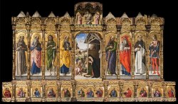 koredzas:Bartolomeo Vivarini - Polyptych of Nativity. 1475