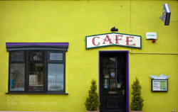 socialfoto:  Cafe on the Quay Kinvara by johnmpenrith #SocialFoto