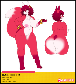 New Thicc Fox Adoptable Available on FurAffinity!Click Here For