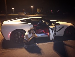 Little white corvette