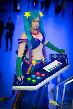 cosplayblog:  Submission Weekend! Sona (Arcade skin) from League