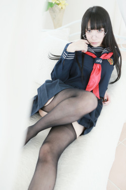 Cute Cosplay Girl Lecha [School Girl Uniform] 1-10