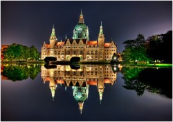 Hanover Neues Rathaus (New City Hall), Germany