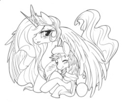 HBD gift for little horse coffee! His favorite is princess Celestia.So!