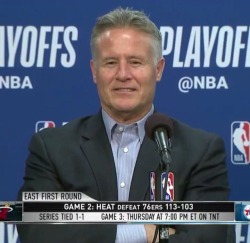 ohwow369: Which one is the hottest NBA Coach???  Top: Brett Brown