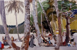 thunderstruck9:  Hurvin Anderson (British, b. 1965), Maracus,