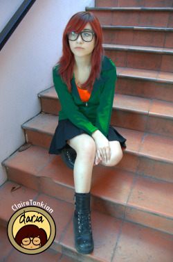 Daria Morgendorffer cosplay,  https://www.facebook.com/ClaireRedfieldTankian