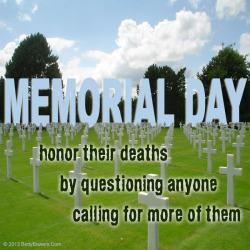 questionall:  Anyone who claims to honor the troops but then