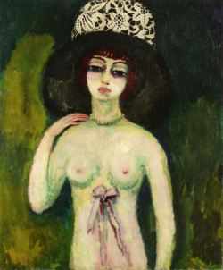 classic-art:  The Lace Hat Kees van Dongen, 1910 