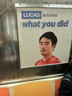 shitshilarious:  Lucas if you tell anyone you are a dead man