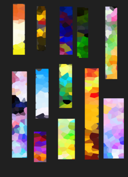dellacioso: Also mixed and made l random color palettes last