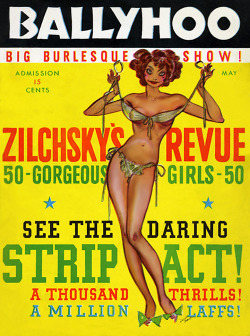 ‘BALLYHOO’ magazine        (May 1935)Pinup Cover Art